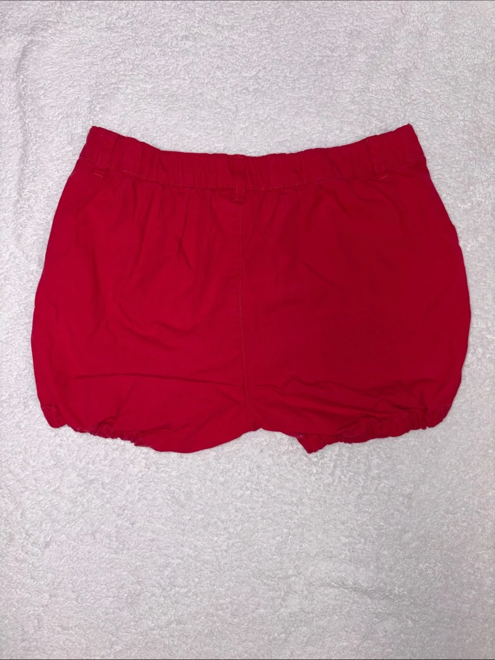 Gymboree Bright Red Watermelon Pocket Shorts girls size 8